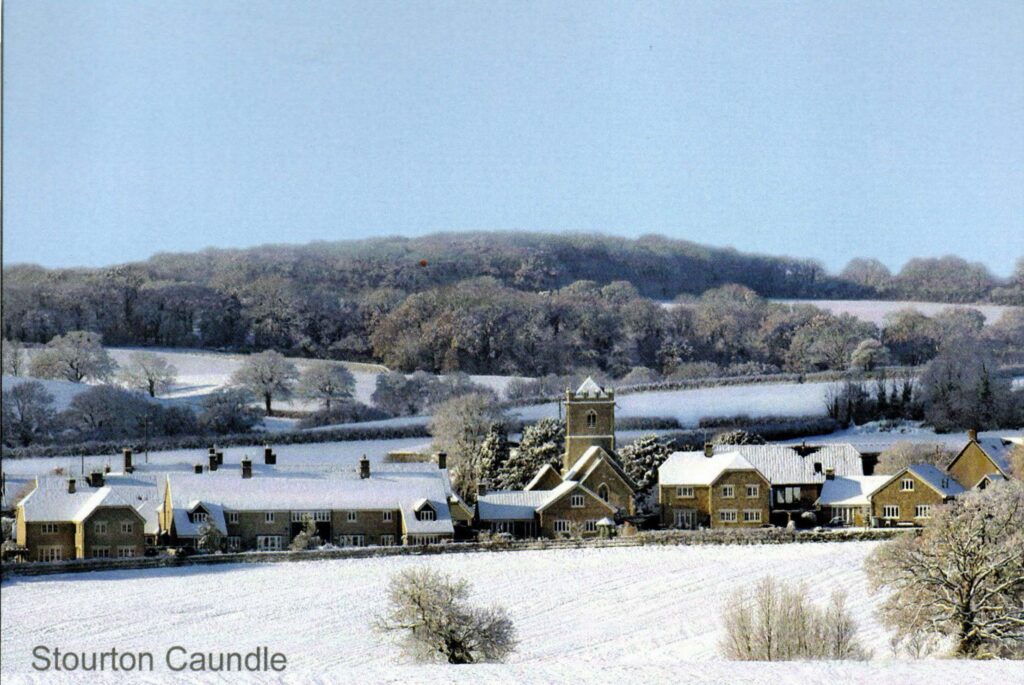 January 2014 - Winter View of Stourton Caundle